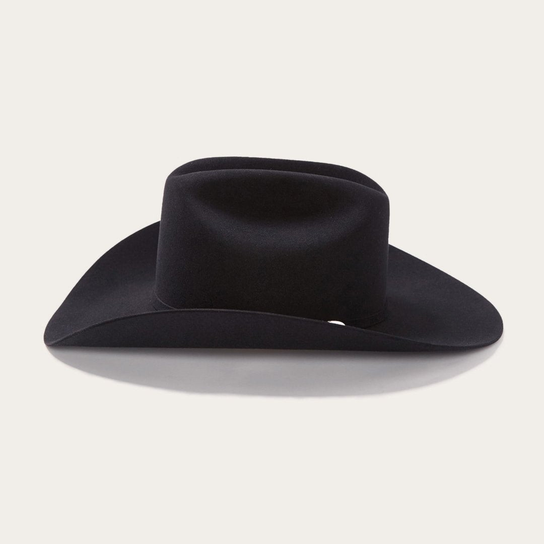 Lariat 5X Cowboy Hat - 4 5/8" Crown Black | Stetson Hats