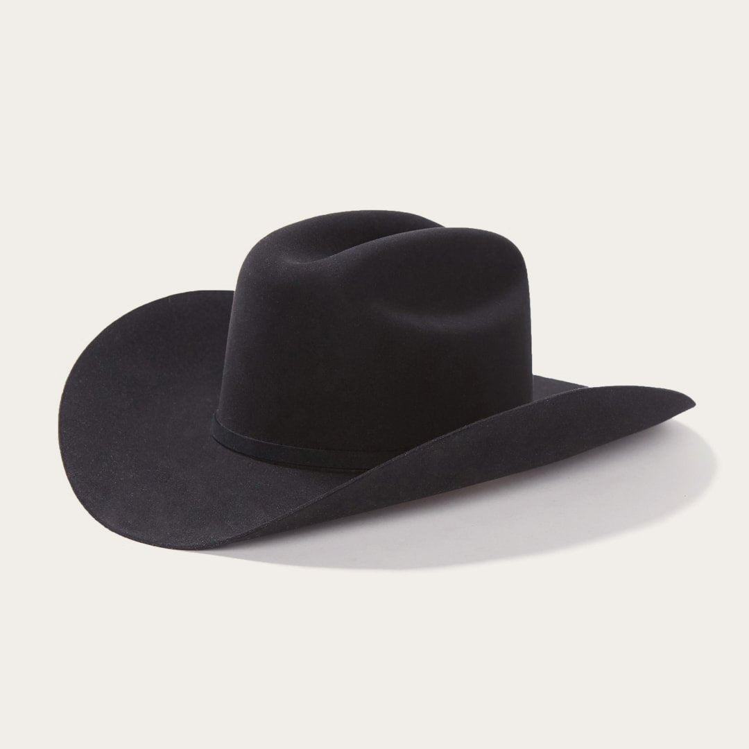 El Presidente 100X Premier Cowboy Hat Black | Stetson Hats