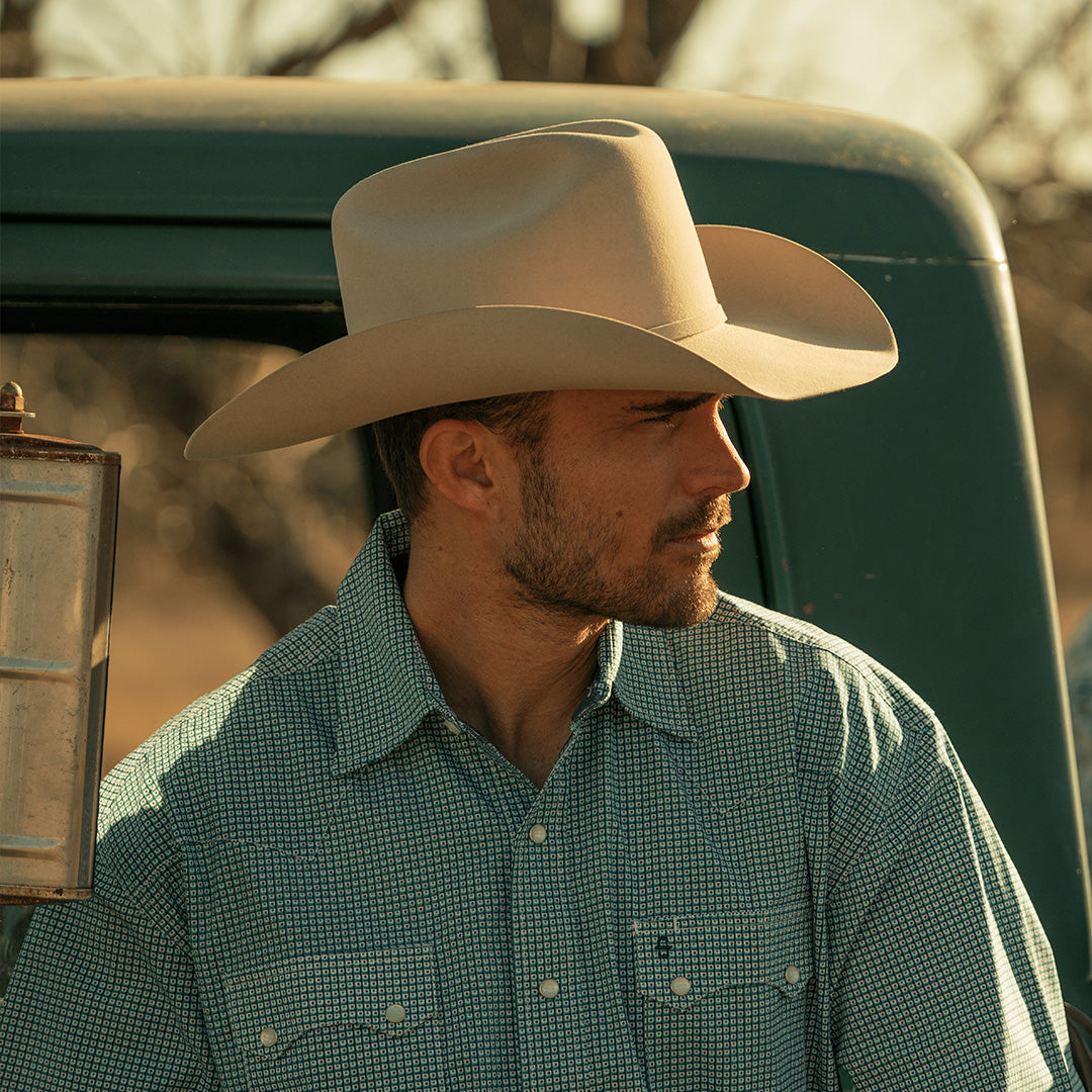 El Presidente 100X Premier Cowboy Hat Silverbelly | Stetson Hats