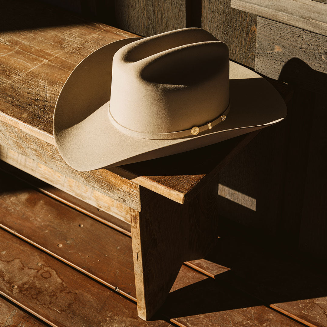 El Presidente 100X Premier Cowboy Hat Silverbelly | Stetson Hats