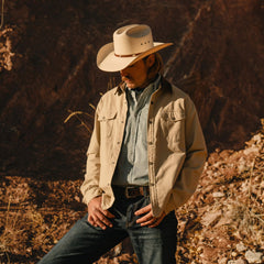 Alamo 8X Straw Cowboy Hat Natural | Stetson Hats