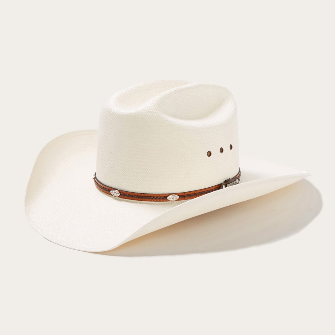 Alamo 8X Straw Cowboy Hat Natural | Stetson Hats