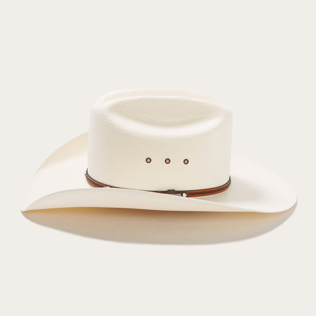 Alamo 8X Straw Cowboy Hat Natural | Stetson Hats