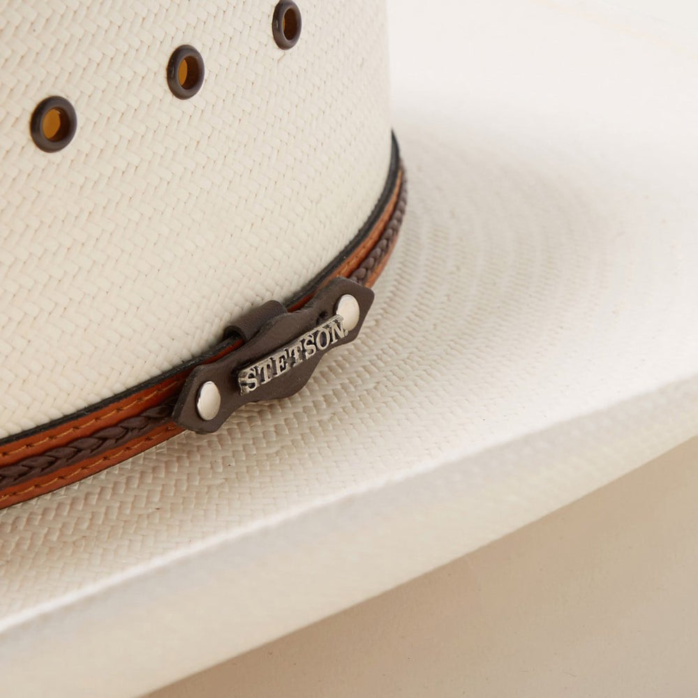 Alamo 8X Straw Cowboy Hat Natural | Stetson Hats