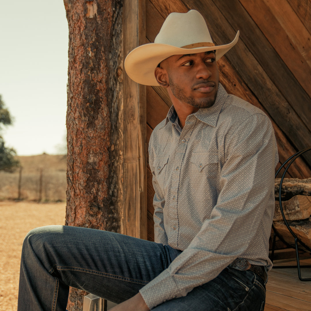 El Noble 500X Straw Cowboy Hat Natural | Stetson Hats