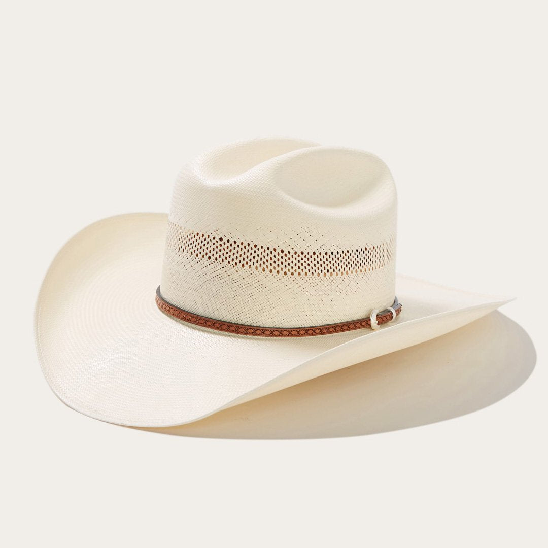 Griffin 100X Straw Cowboy Hat Natural | Stetson Hats