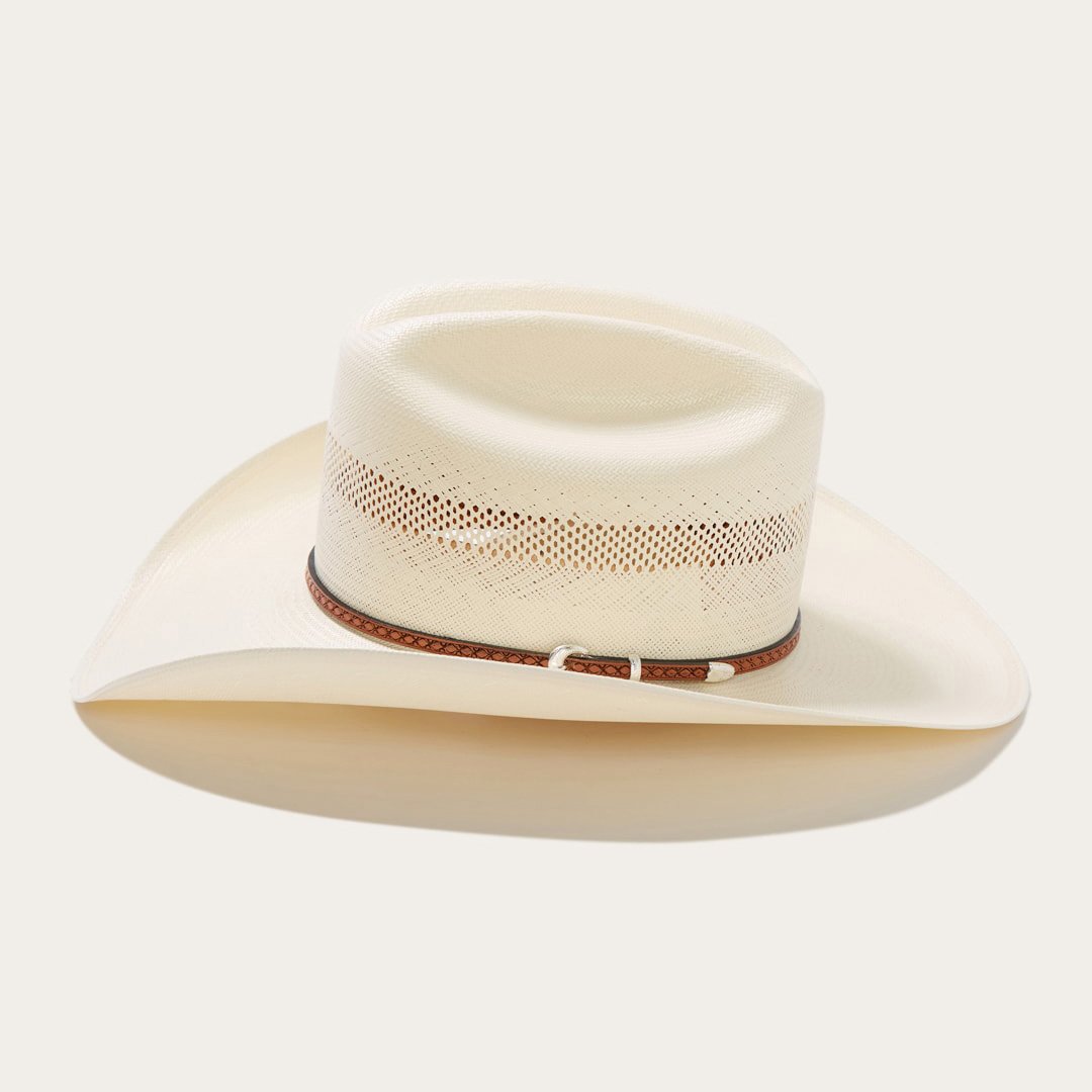 Griffin 100X Straw Cowboy Hat Natural | Stetson Hats