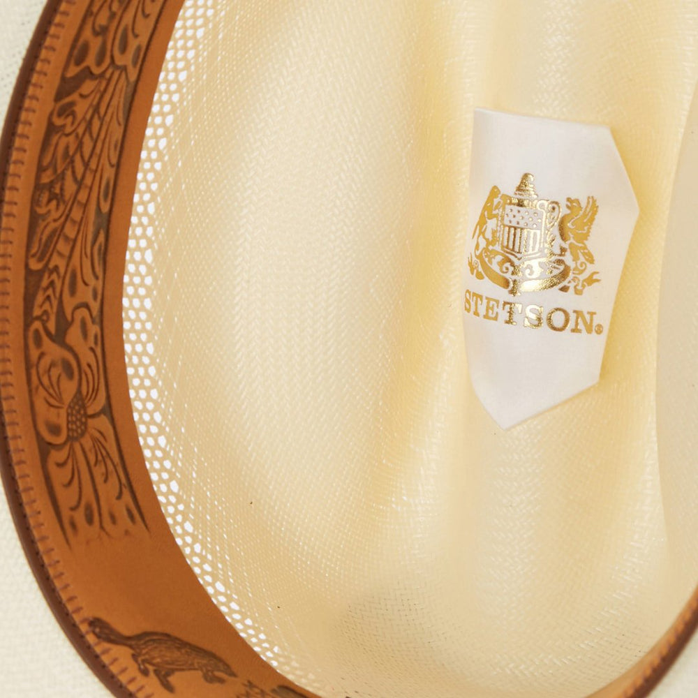 Griffin 100X Straw Cowboy Hat Natural | Stetson Hats
