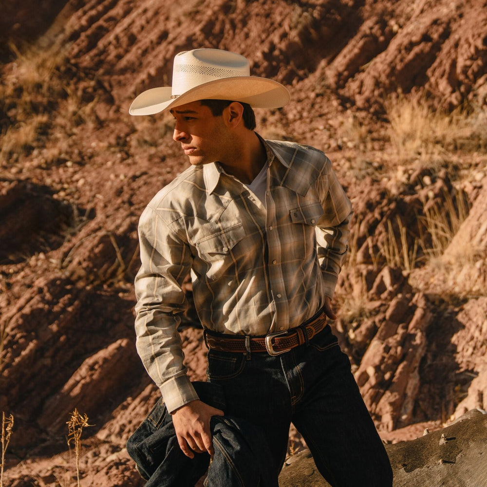 Lobo 10X Straw Cowboy Hat Natural | Stetson Hats