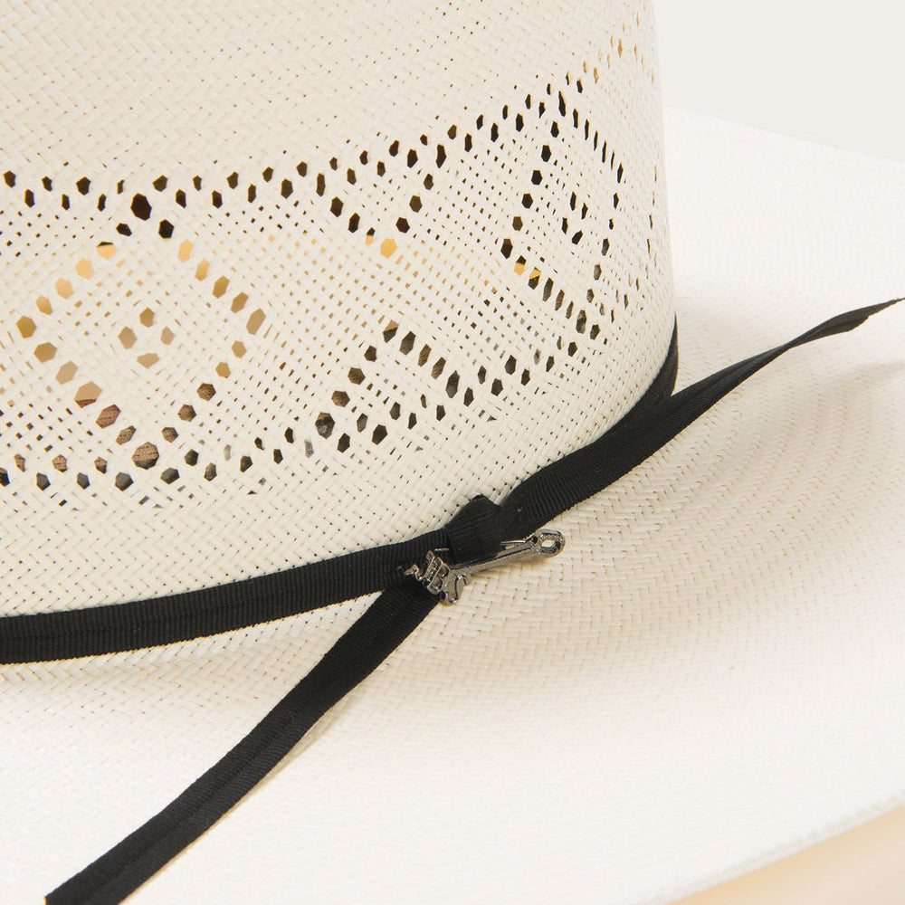 Saddleman 20X Open Crown Straw Cowboy Hat Natural | Stetson Hats