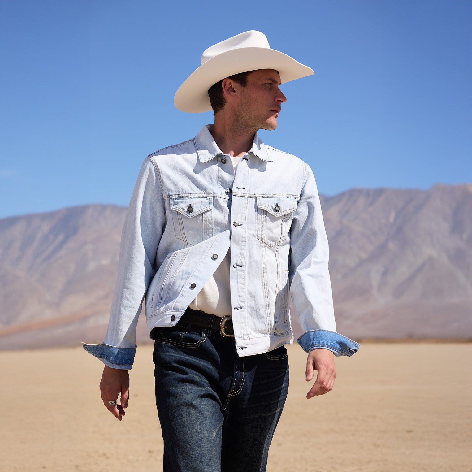 Deadwood 4X Cowboy Hat White | Stetson Hats