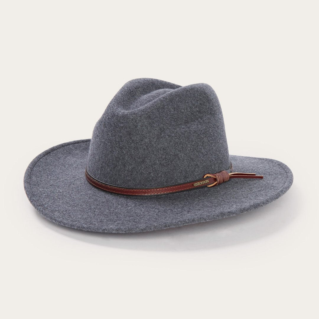 Grey Bull Outdoor Hat Grey Mix | Stetson Hats