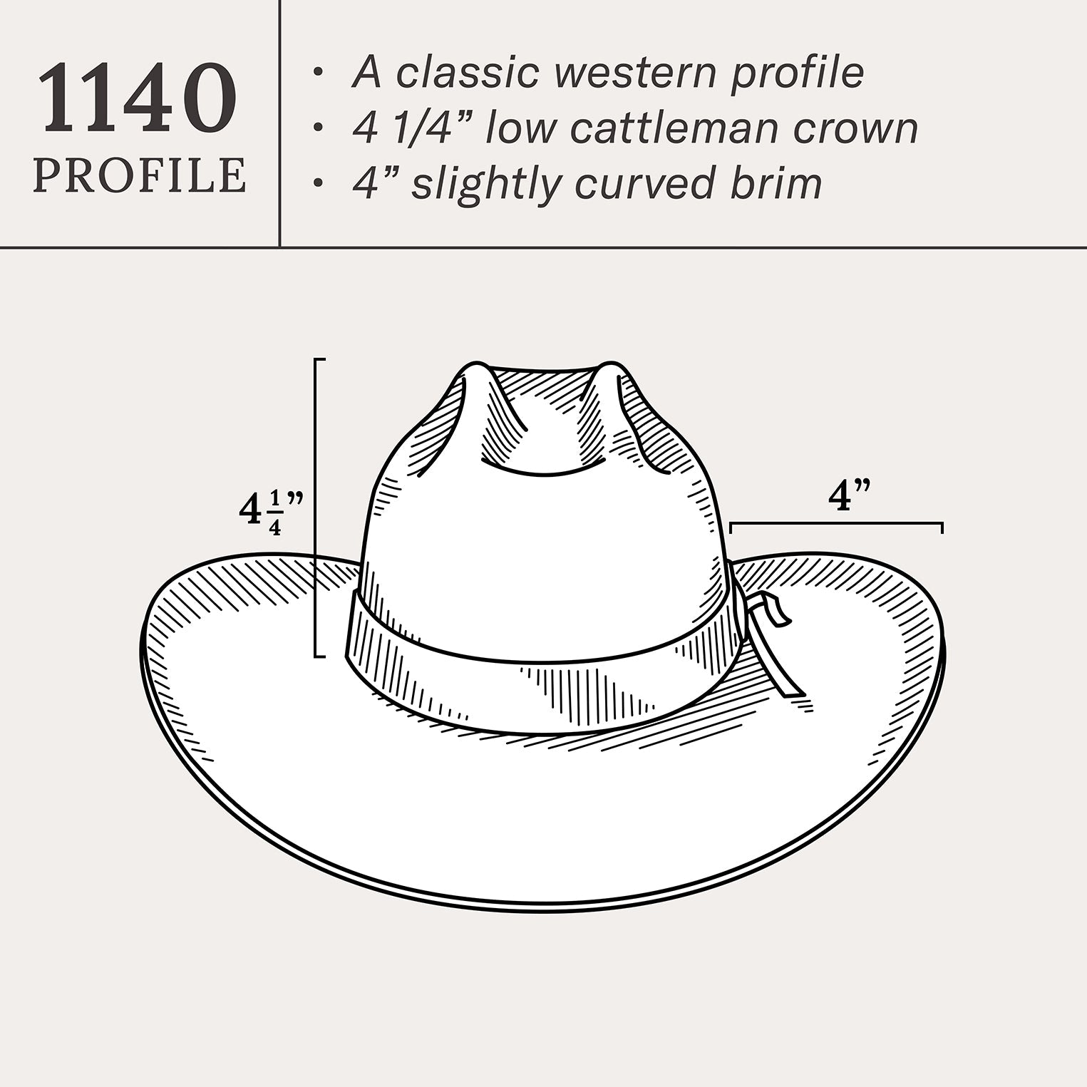 11 Stageline Oak | Stetson Hats