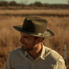 1865 Distressed Open Road Royal Deluxe Sage | Stetson Hats