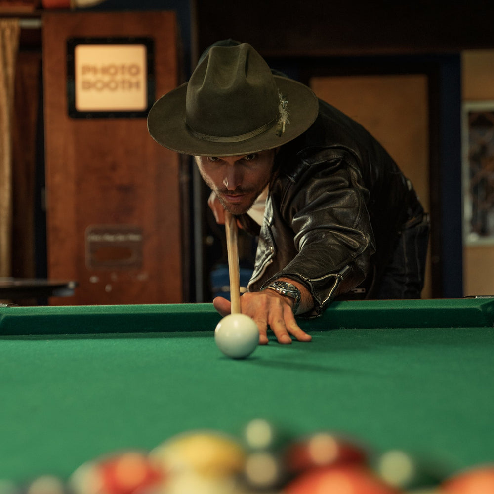 1865 Distressed Open Road Royal Deluxe Sage | Stetson Hats