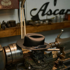 1865 Distressed Open Road Royal Deluxe Walnut | Stetson Hats