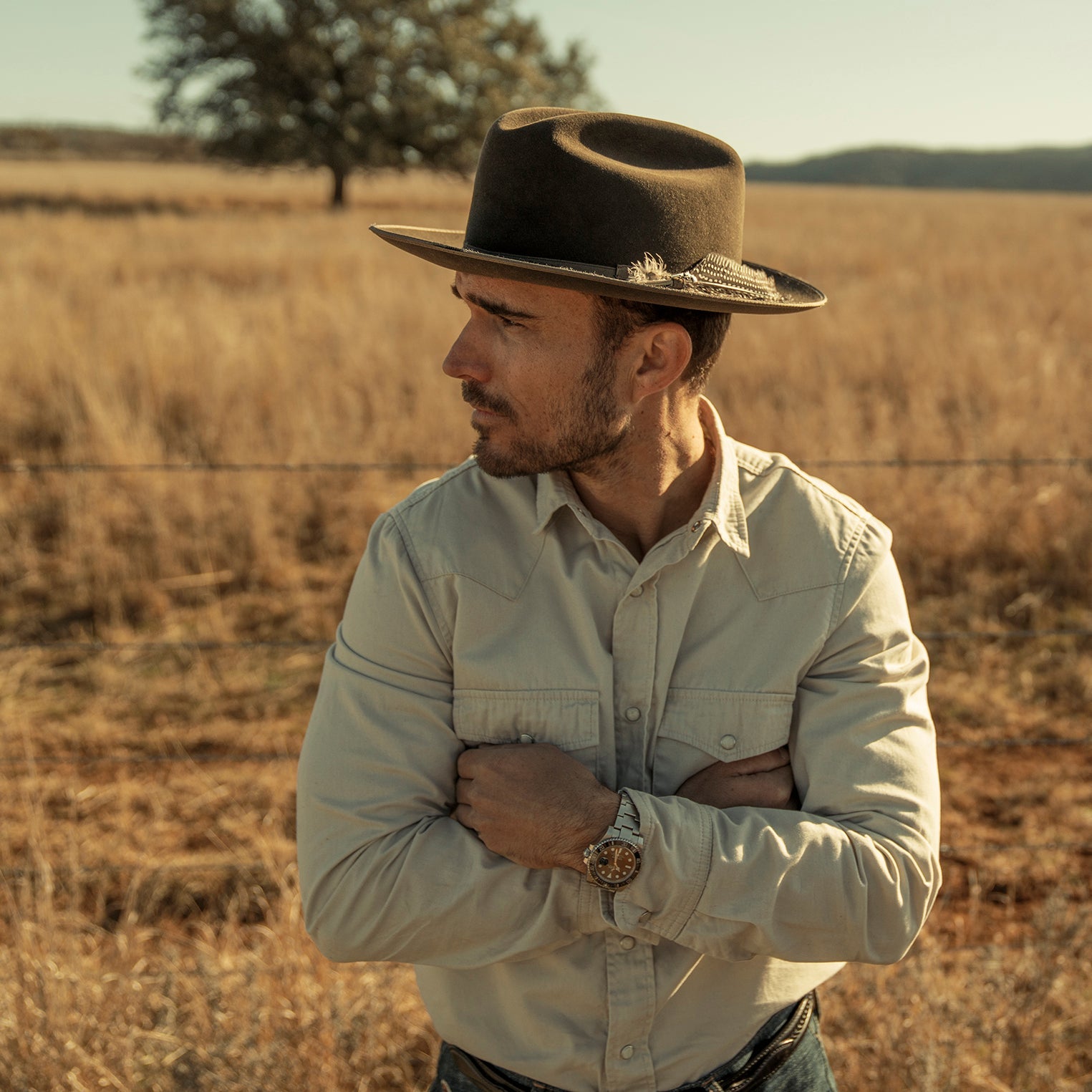 1865 Distressed Open Road Royal Deluxe Walnut | Stetson Hats
