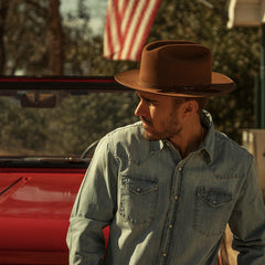 Open Road Royal Deluxe Hat Black | Stetson Hats