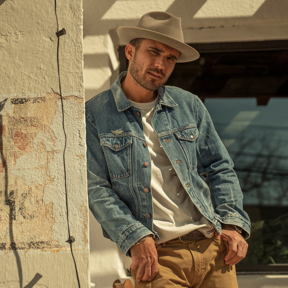 Stratoliner Fedora Natural | Stetson Hats