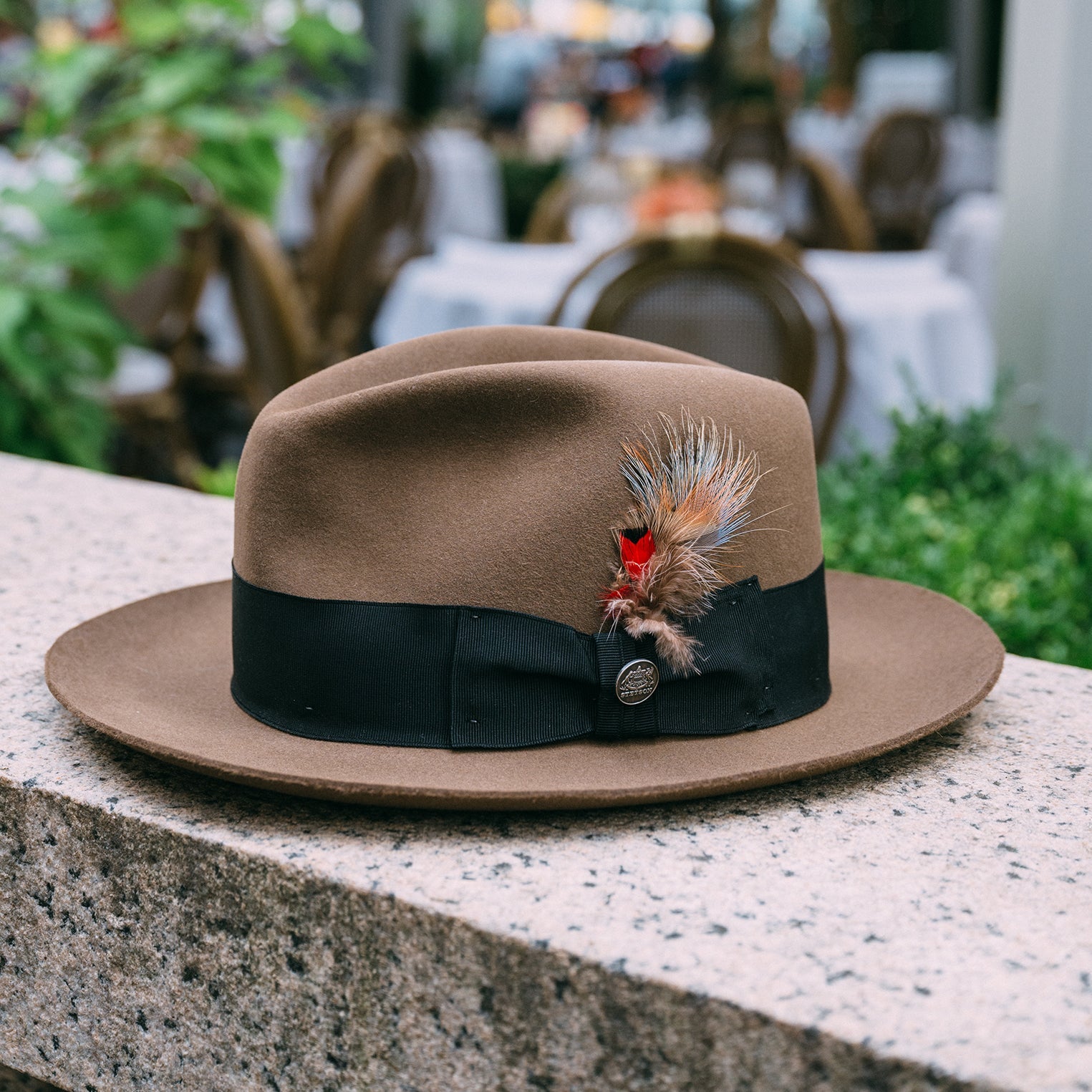 Temple Fedora Tawny | Stetson Hats