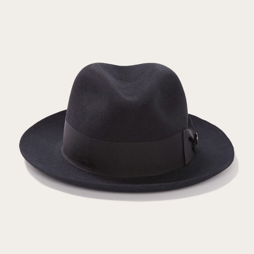 Temple Fedora Black | Stetson Hats