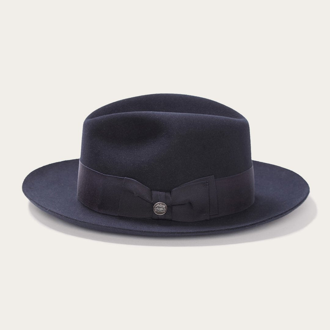 Temple Fedora Navy | Stetson Hats