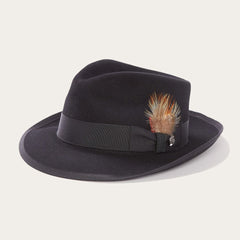 Whippet Fedora Black | Stetson Hats