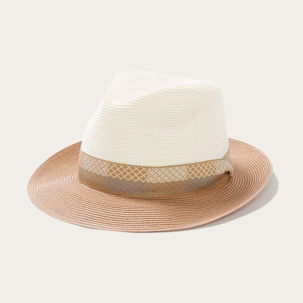 Andover Milan Fedora Ivory Cognac | Stetson Hats