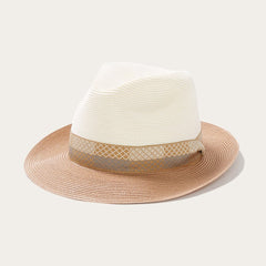 Andover Milan Fedora Ivory Cognac | Stetson Hats