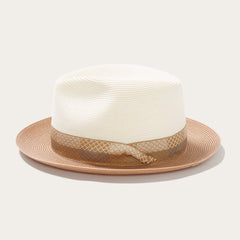 Andover Milan Fedora Ivory Cognac | Stetson Hats