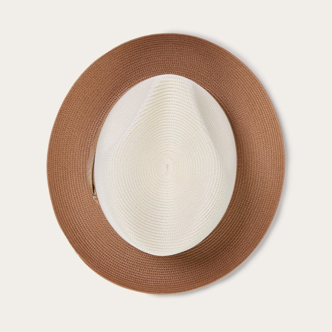 Andover Milan Fedora Ivory Cognac | Stetson Hats