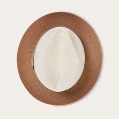 Andover Milan Fedora Ivory Cognac | Stetson Hats