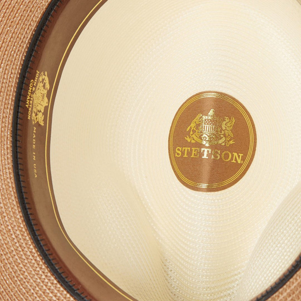 Andover Milan Fedora Ivory Cognac | Stetson Hats
