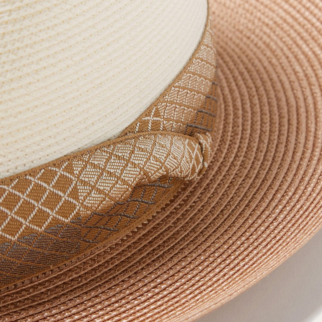 Andover Milan Fedora Ivory Cognac | Stetson Hats