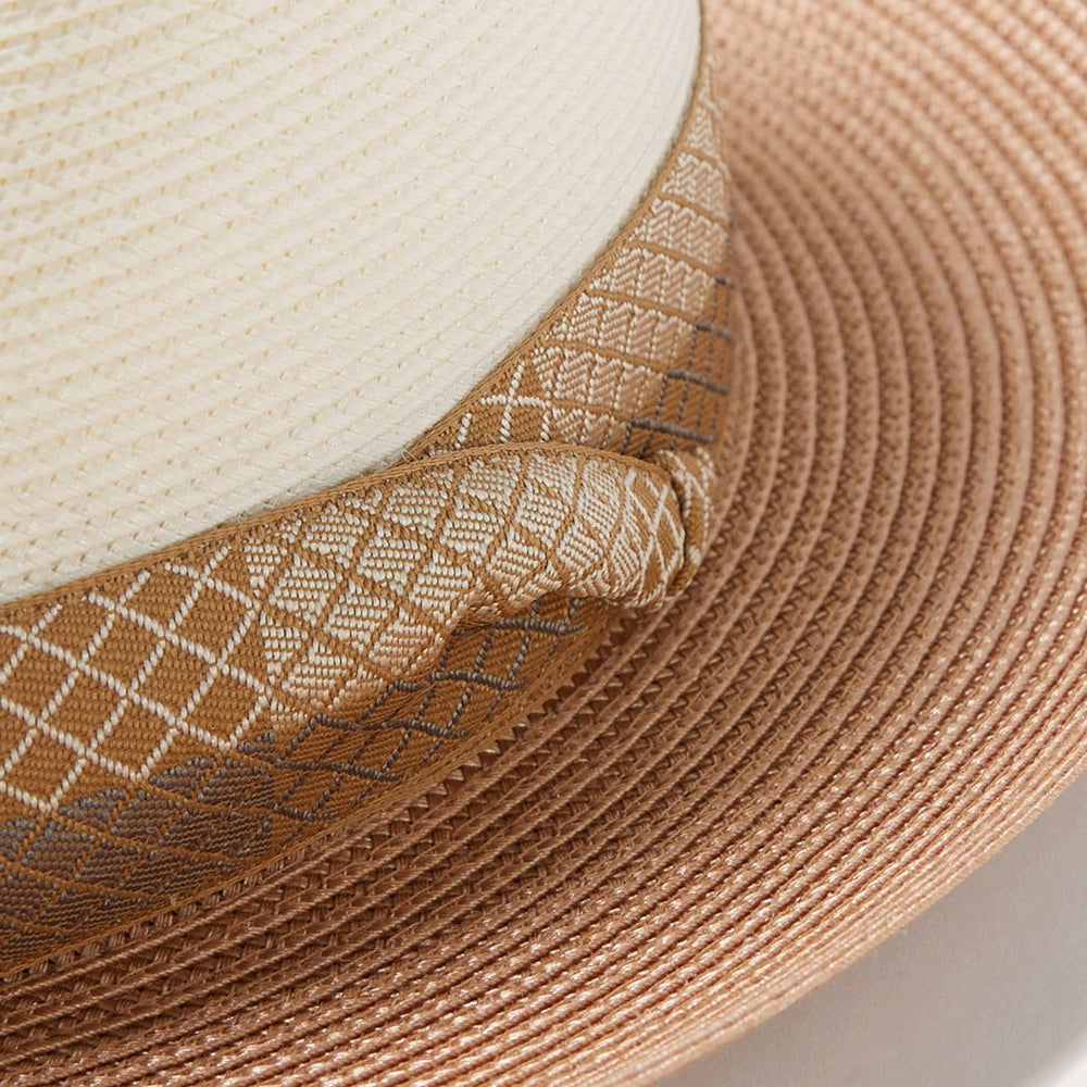 Andover Milan Fedora Ivory Cognac | Stetson Hats