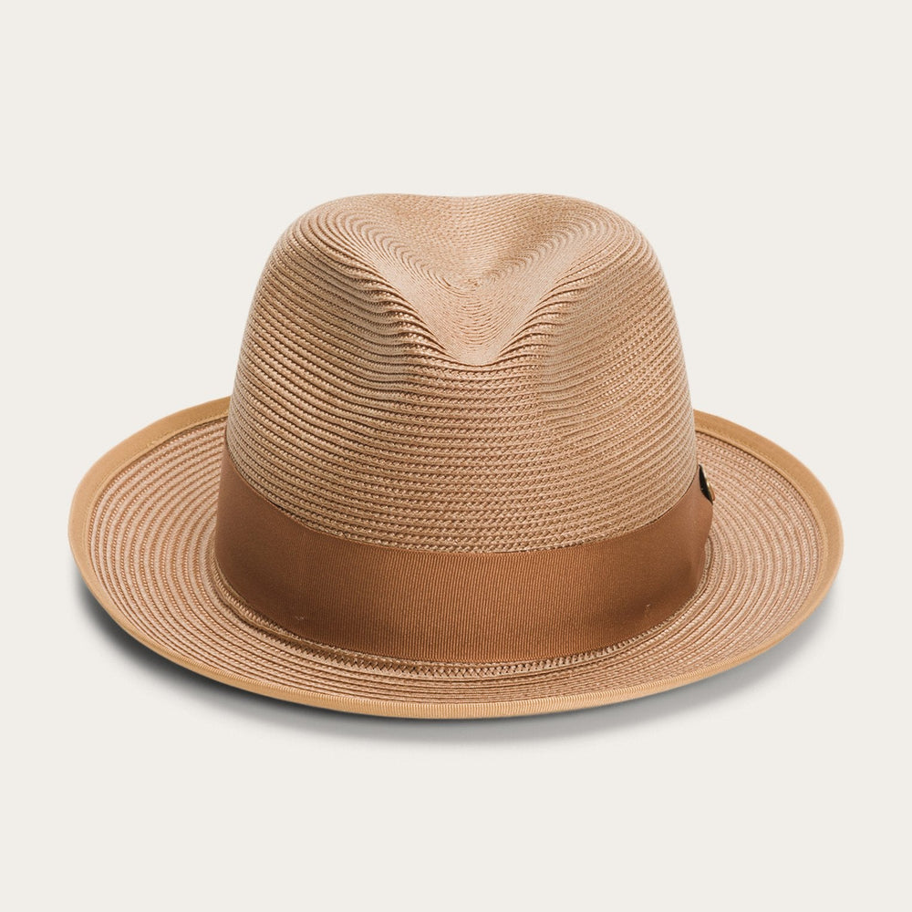 Latte Milan Fedora Cognac | Stetson Hats