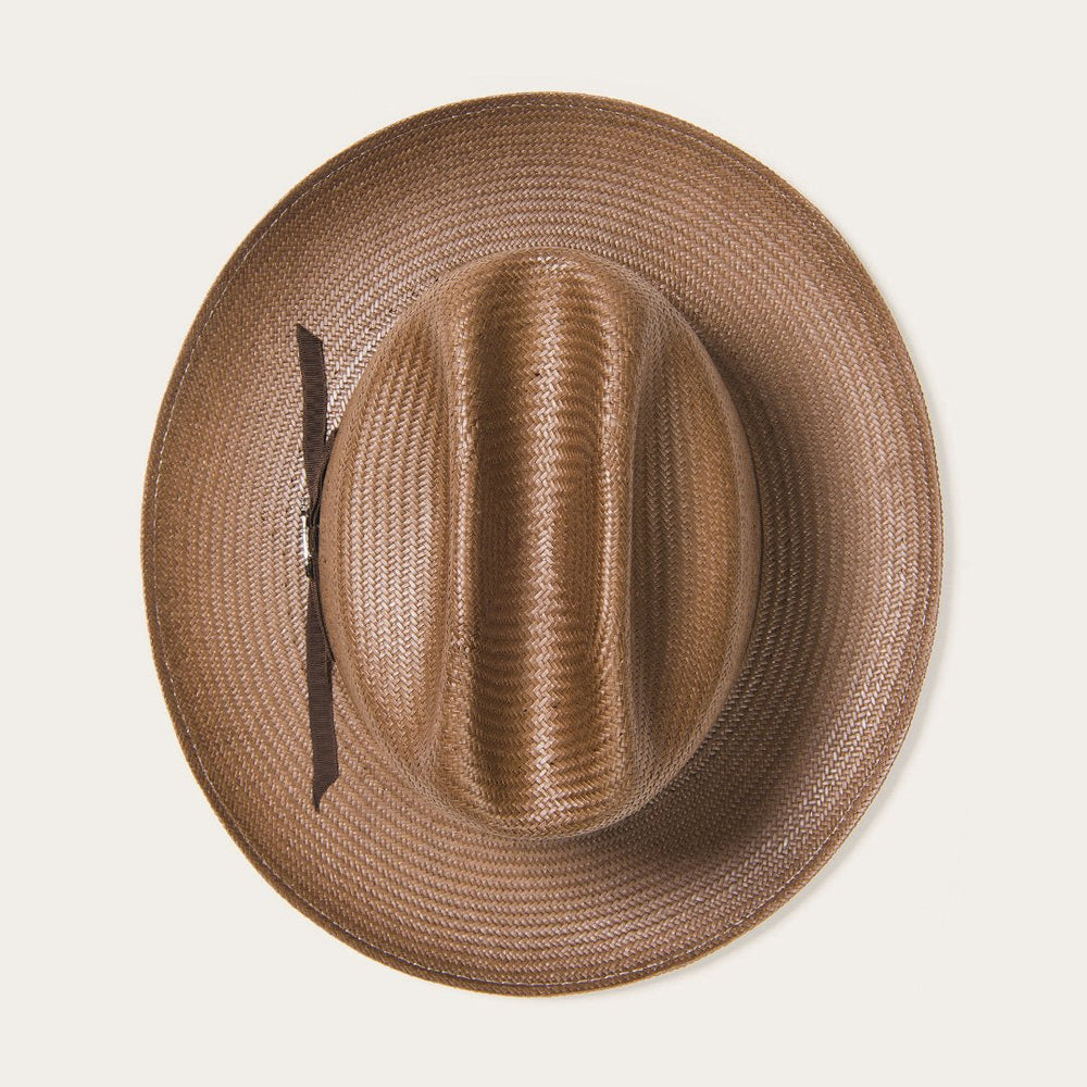 Open Road Vented Straw Cowboy Hat Chocolate | Stetson Hats