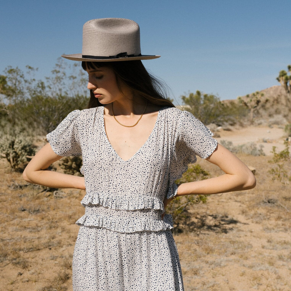 Open Road Straw Hat Taupe | Stetson Hats