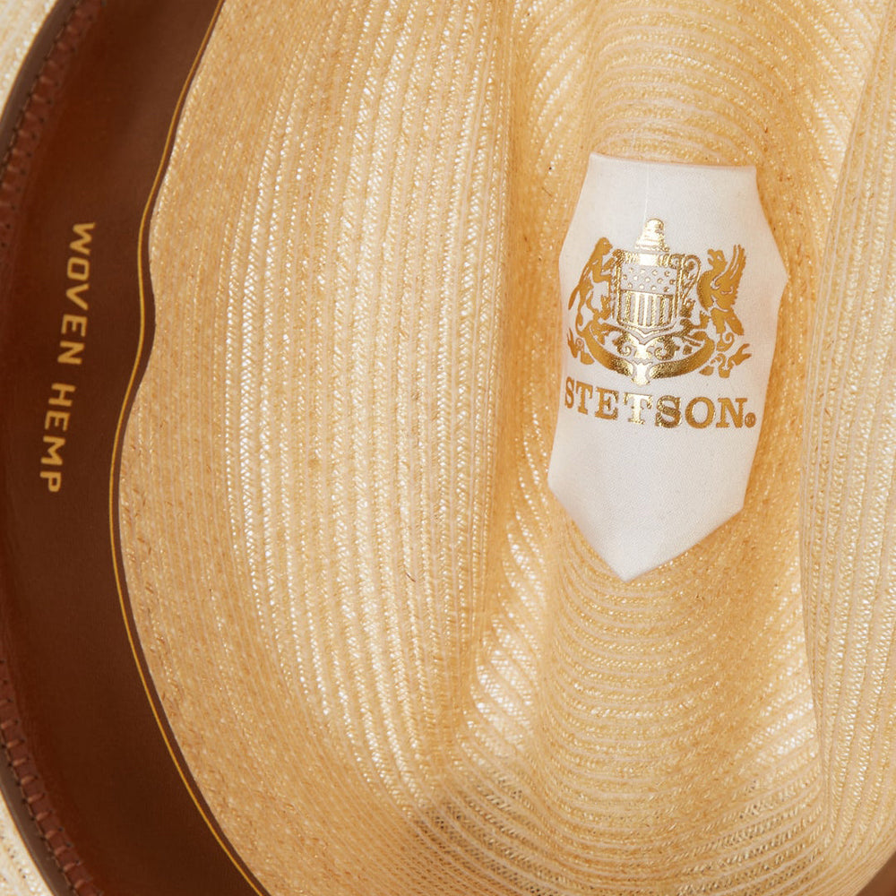 Hemp Straw Open Road Natural | Stetson Hats