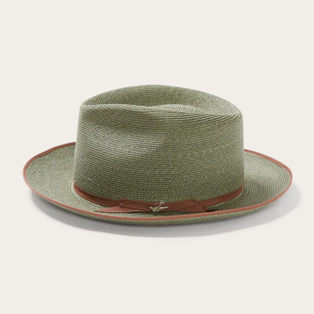 Stratoliner Hemp Fedora Sage | Stetson Hats