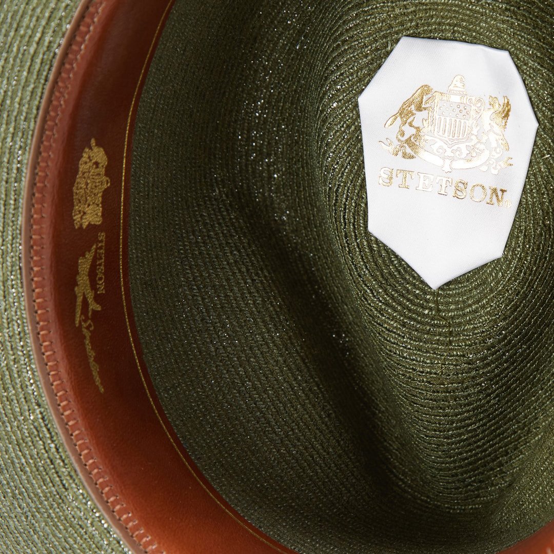 Stratoliner Hemp Fedora Sage | Stetson Hats
