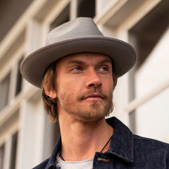 Stratoliner Milan Fedora Grey | Stetson Hats