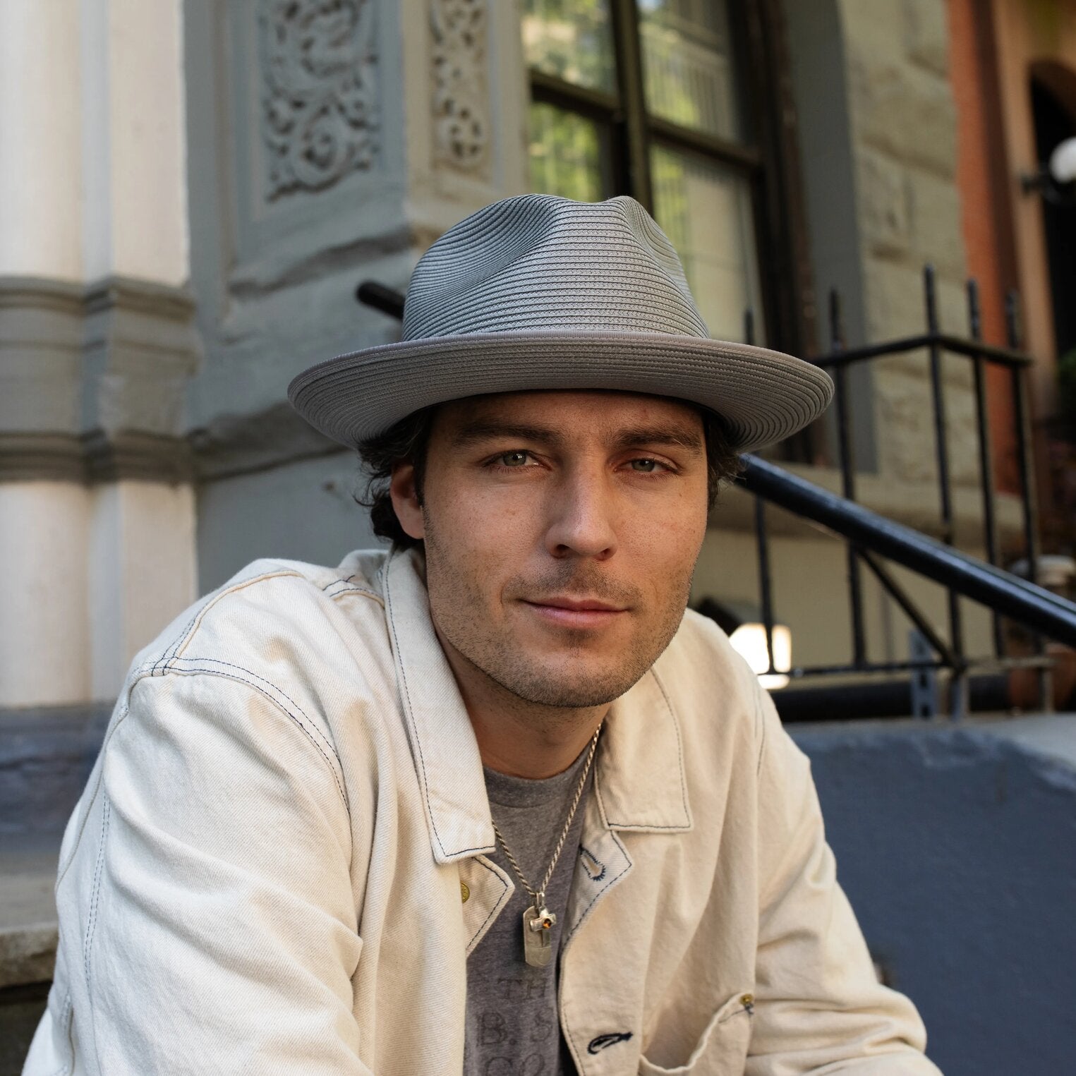Stratoliner Milan Fedora Grey | Stetson Hats