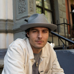 Stratoliner Milan Fedora Grey | Stetson Hats