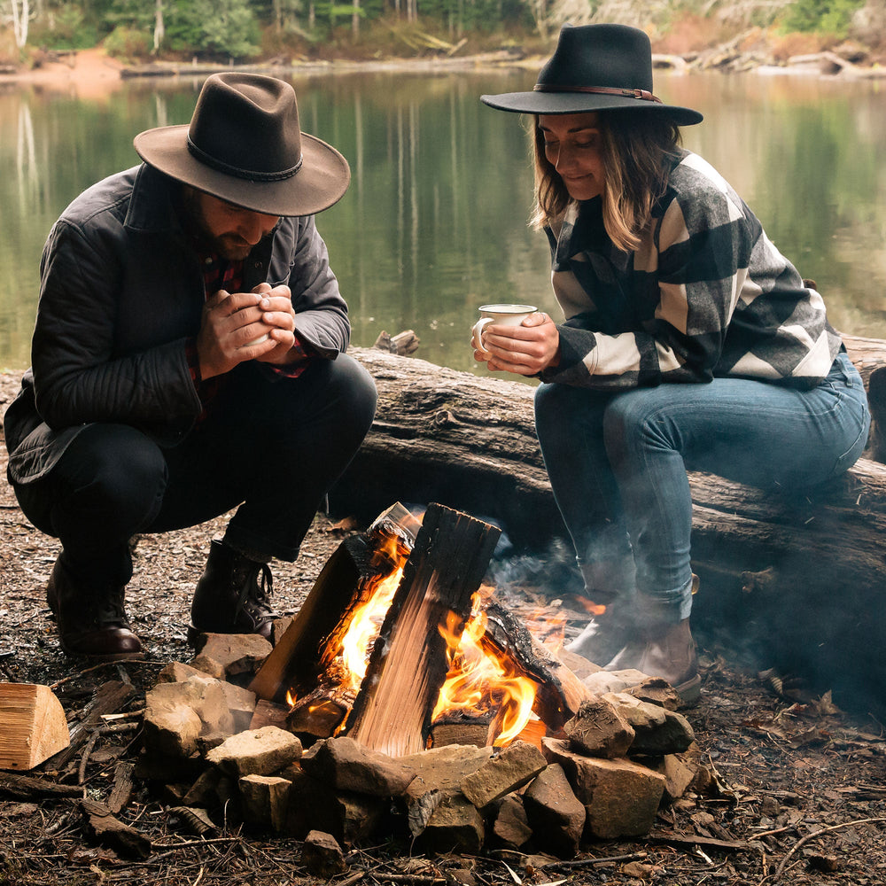 Bozeman Outdoor Hat Black | Stetson Hats