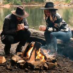 Bozeman Outdoor Hat Black | Stetson Hats