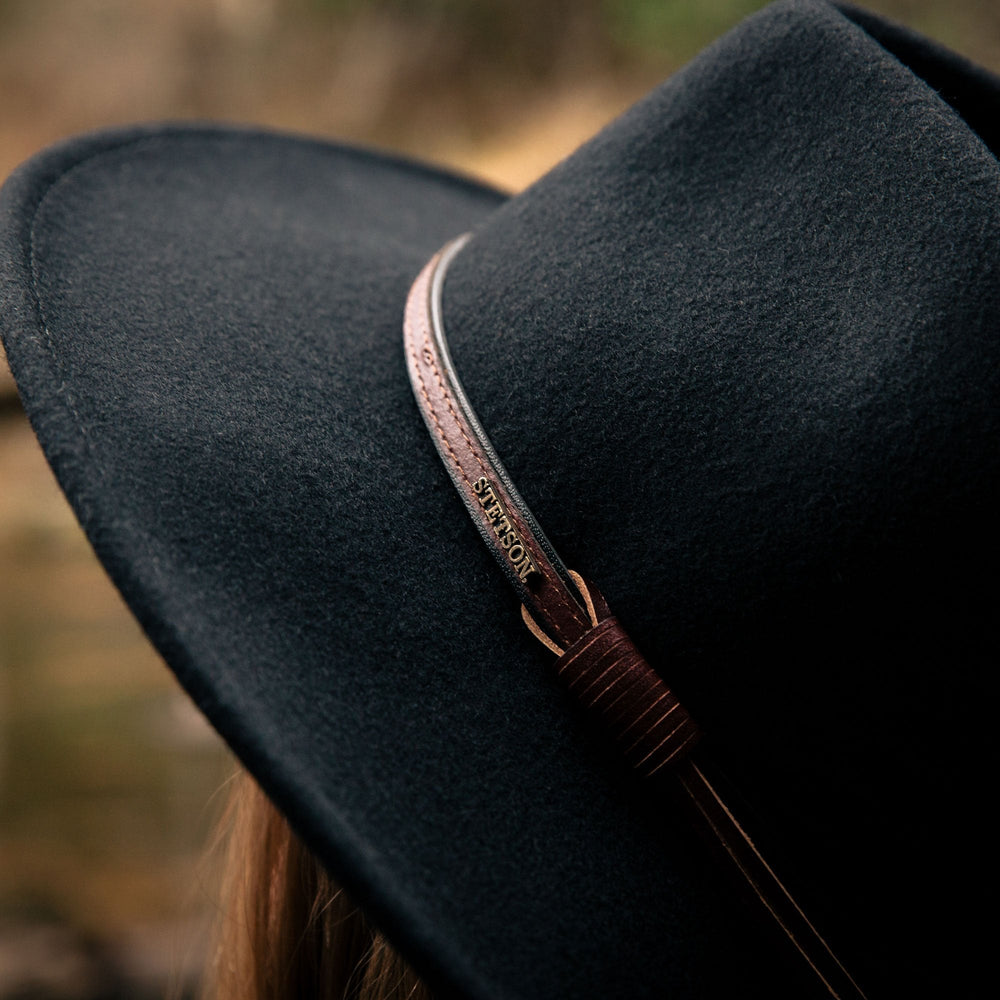 Bozeman Outdoor Hat Black | Stetson Hats