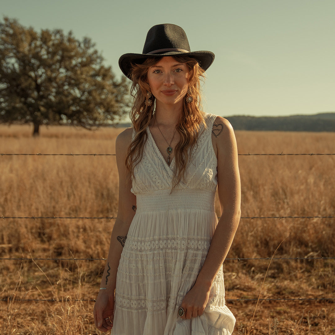 Bozeman Outdoor Hat Black | Stetson Hats