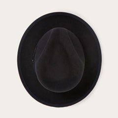 Whippet Wool Fedora Black | Stetson Hats