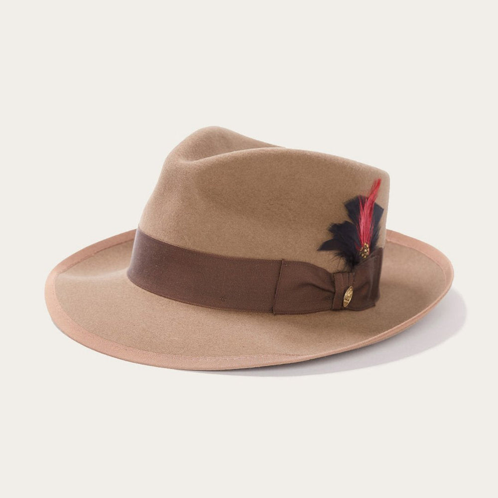 Whippet Wool Fedora Camel | Stetson Hats
